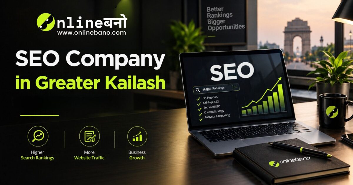 SEO Company in Greater Kailash